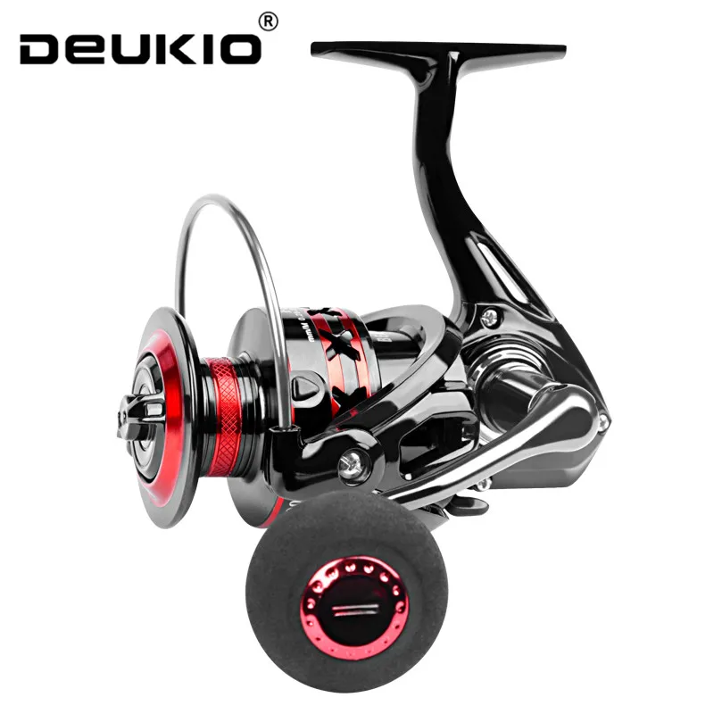 Trolling Reel - DEUKIO Kołowrotek spinningowy 2000-7000 Metalowa szpula